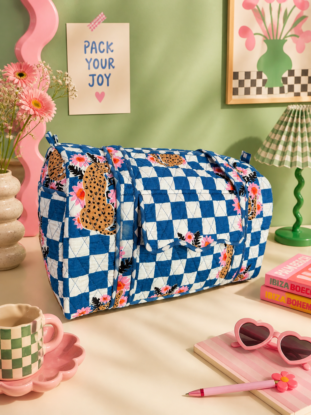 Blue Belle Duffle
