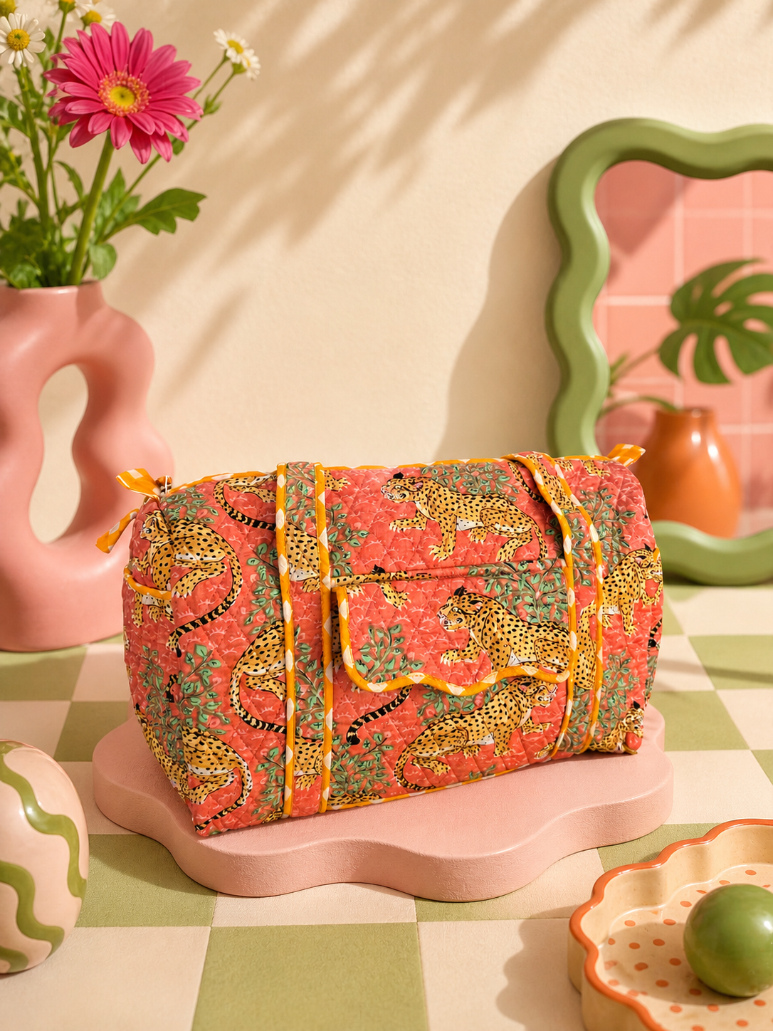 Coral Jungle Duffle