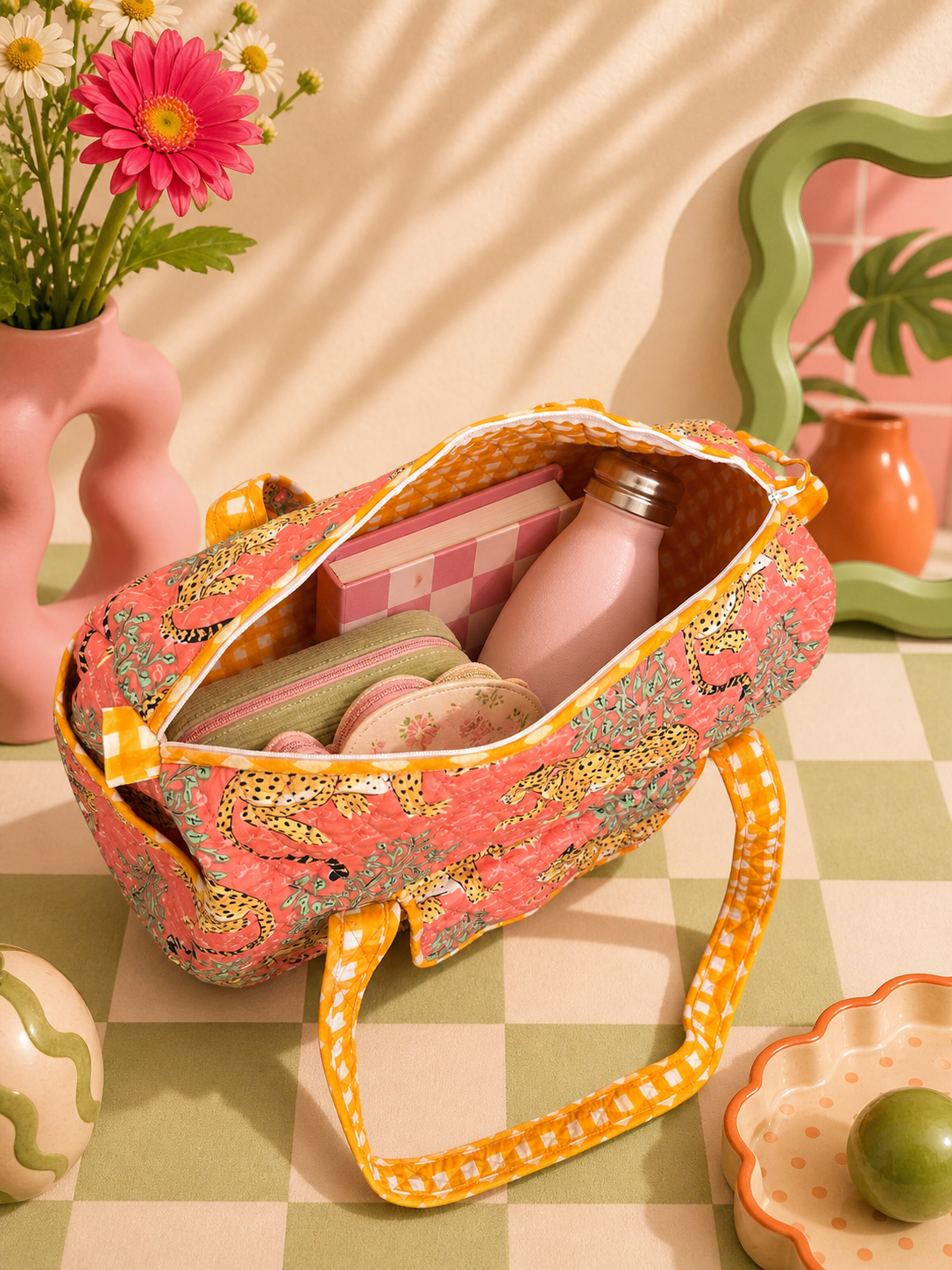 Coral Jungle Duffle