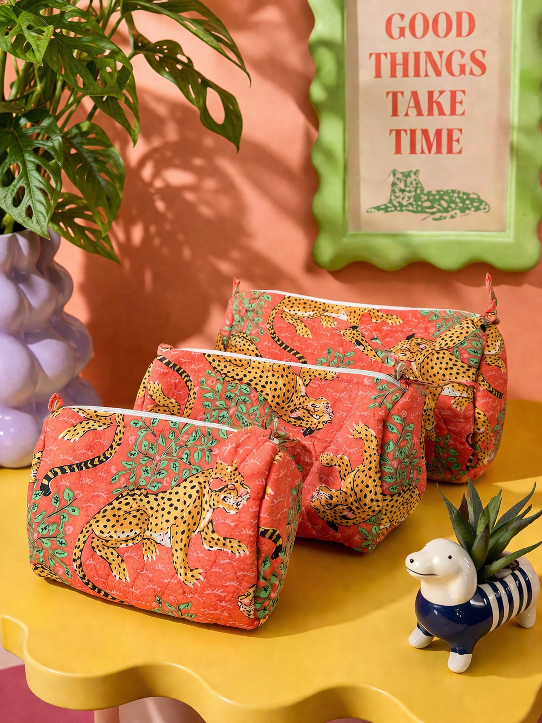 Coral Safari Trio Set