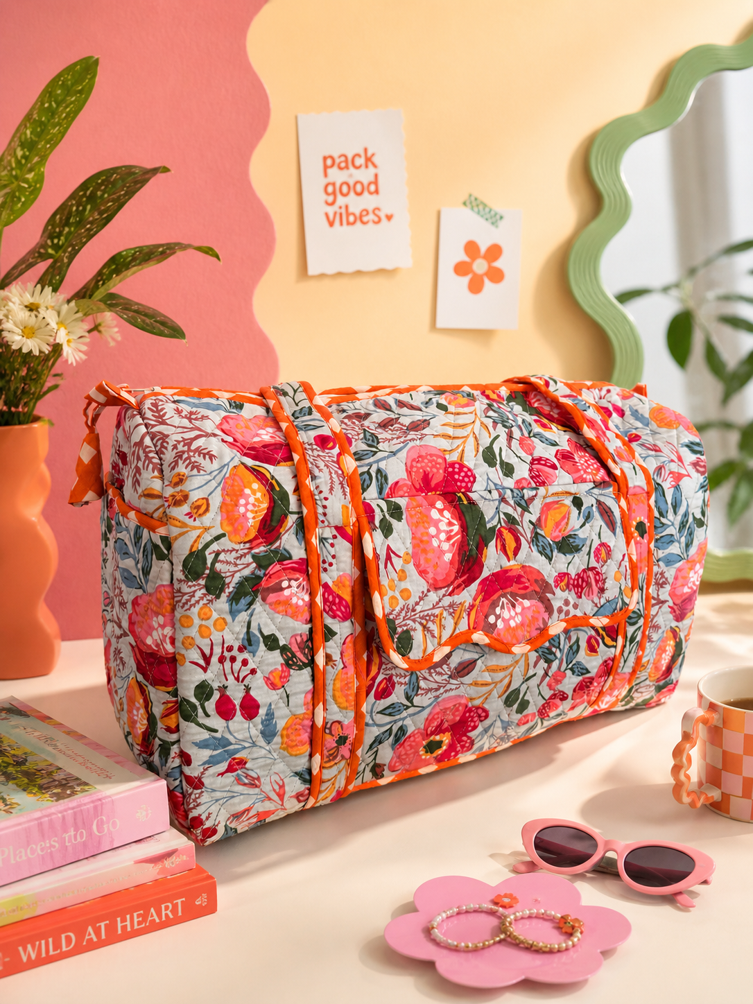 Meadow Bloom Duffle