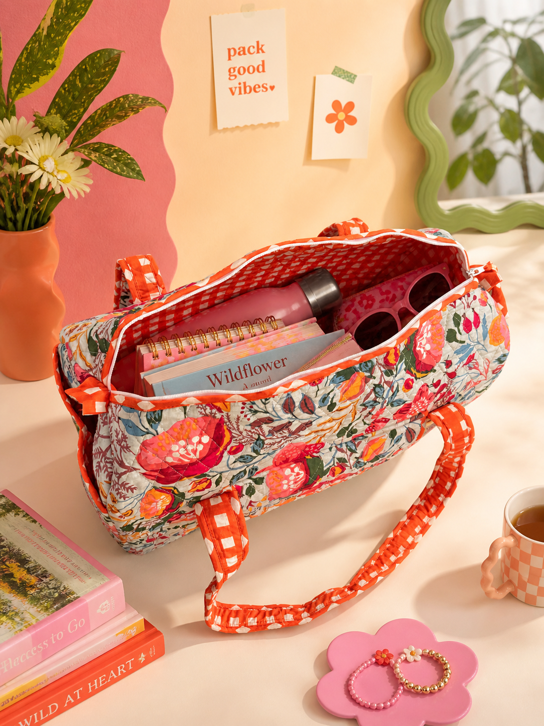 Meadow Bloom Duffle