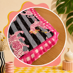 Pink Tiger Ruffle Tote