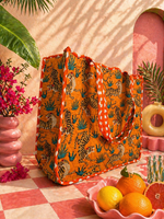 Sunset Safari Quilted Tote