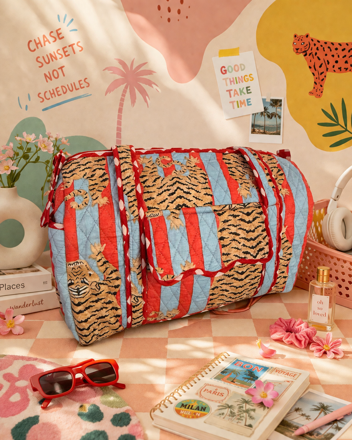 Tiger Pop Duffle